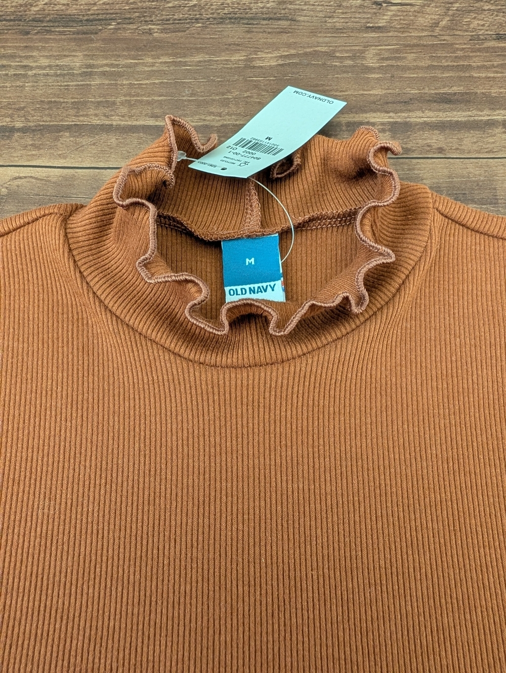 NWT Old Navy Brown Mock Neck Top